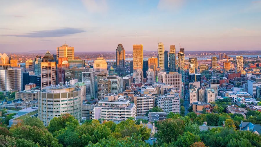 Image of Montreal, Canada cityscape