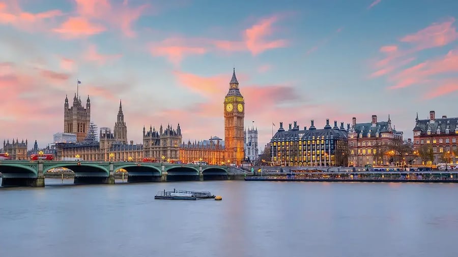 Image of London, United Kingdom cityscape