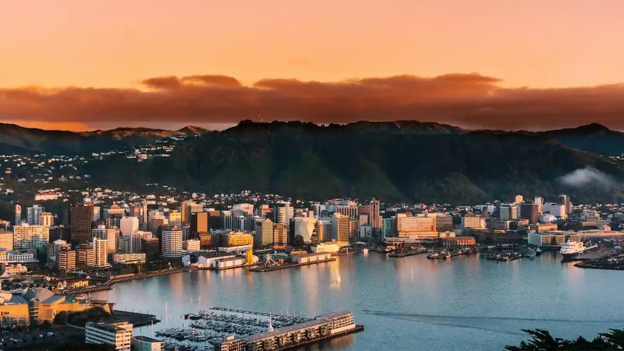 Image of Auckland, New Zealand cityscape