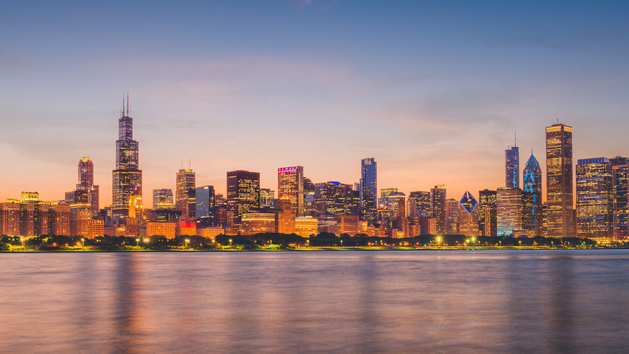 Image of Chicago, IL, US cityscape
