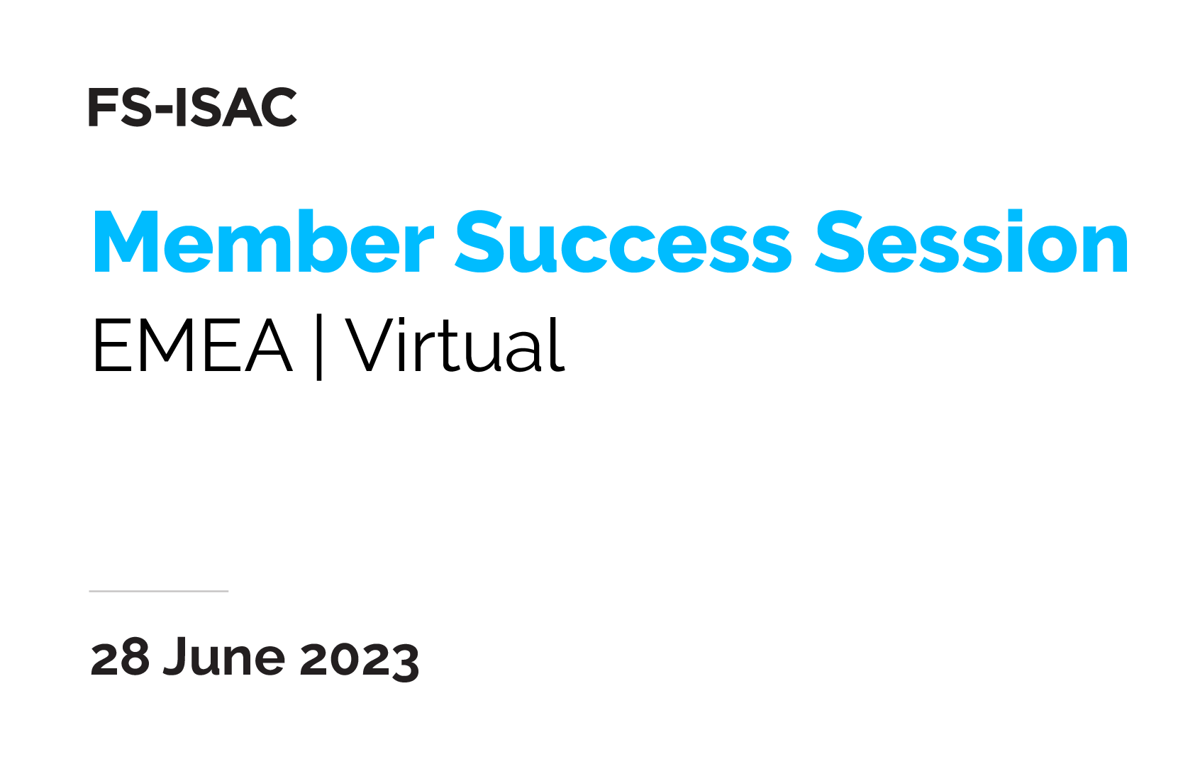 June EMEA Member Success Session 2023